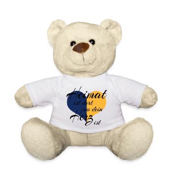 La maison, c’est là où se trouve votre cœur - Nounours - blanc - Devant