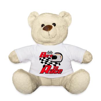 Né pour courir ..................................... - Nounours - blanc - Devant