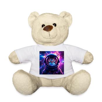 Chat de l’espace - Nounours - blanc - Devant