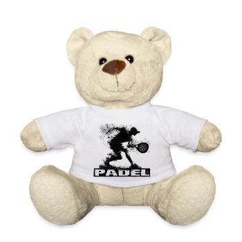 Padel - Teddy Bear - white - Front