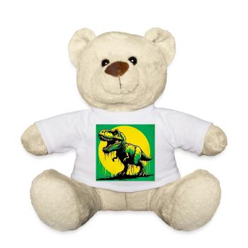 Dinosaurier - Teddy - Weiß - Vorne