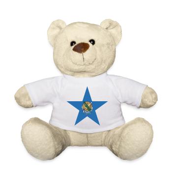 Oklahoma Fan T-Shirt – Perfect for Fans - Teddy Bear - white - Front