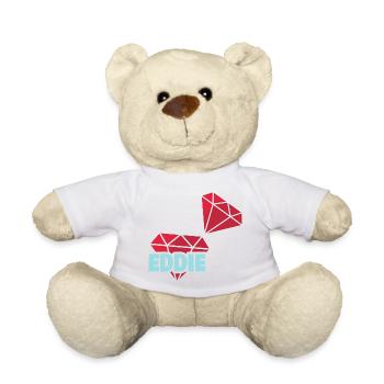 Eddie als Kostbar - Teddy - Weiß - Vorne