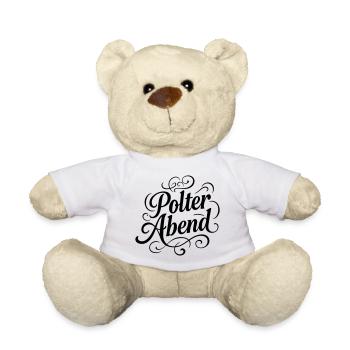 Polterabend Junggesellen - Teddy - Weiß - Vorne