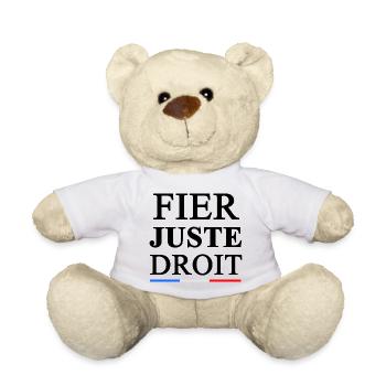 FIER_JUSTE_DROIT - Teddy - Weiß - Vorne