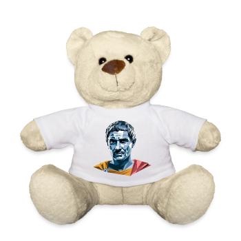 Caesar - Cooles Geschichtslogo - Teddy - Weiß - Vorne