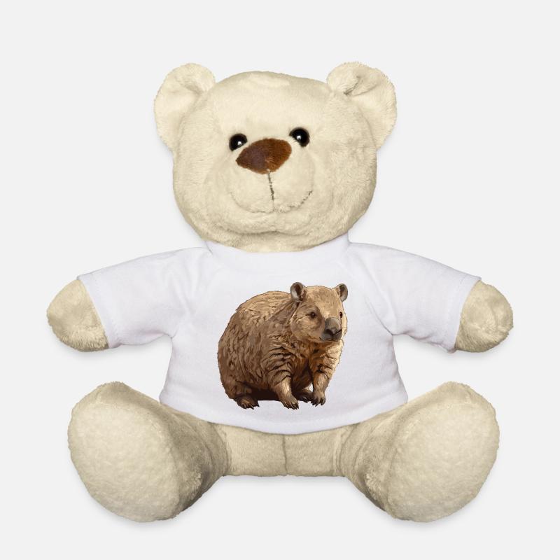 Wombats Wombat - Teddy - Weiß