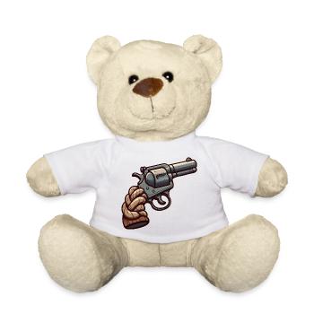 Cartoon Seil Revolver - Teddy - Weiß - Vorne