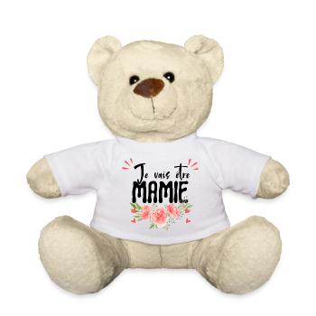 I'm going to be a granny – Pregnancy announcement - Teddy Bear - white - Front