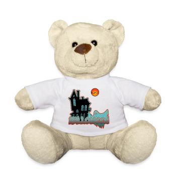Digitale Nacht des Haunted House - Teddy - Weiß - Vorne
