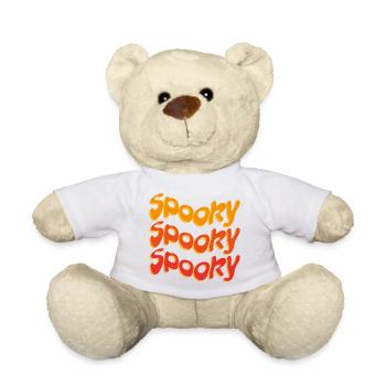 Halloween Spooky - Teddy - Weiß - Vorne