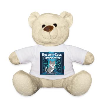 Administrateur System Cats - Nounours - blanc - Devant