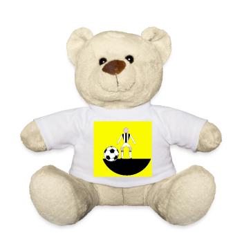 Yellow Field Fußball-Schiedsrichter - Teddy - Weiß - Vorne