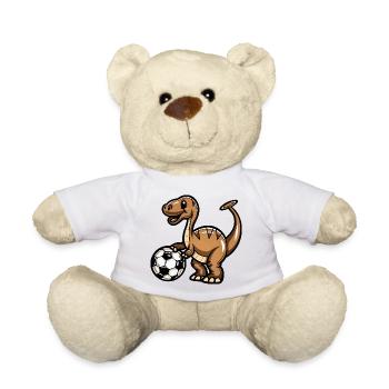 Dino Soccer Comic - Teddy - Weiß - Vorne