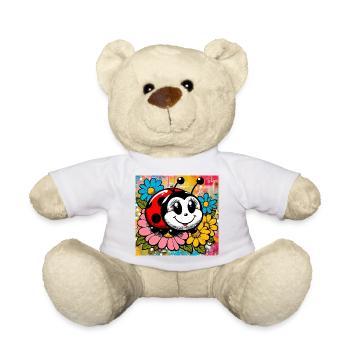 Marienkäfer - Teddy - Weiß - Vorne