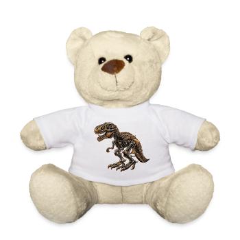 T-Rex mécanique en métal - Nounours - blanc - Devant