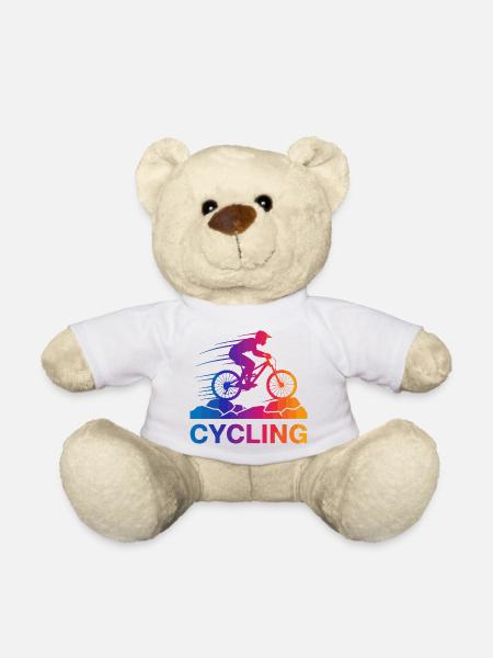 Rainbow Mountainbike-Sprung - Teddy - Weiß
