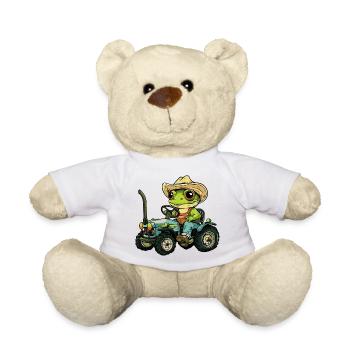 Frosch Traktor Farmer - Teddy - Weiß - Vorne