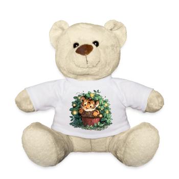 Cupcake câlin dans la jungle - Nounours - blanc - Devant