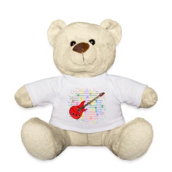 Gitarre - Teddy - Weiß - Vorne