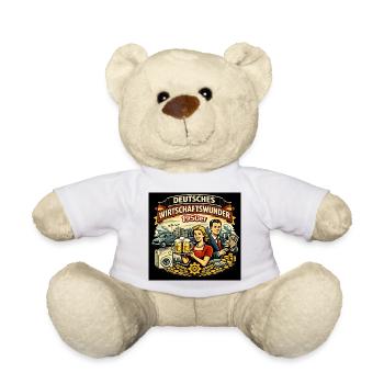 German economic miracle - Teddy Bear - white - Front