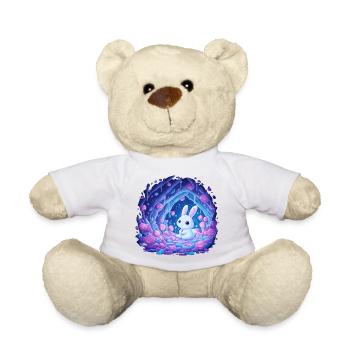 Mondschein Kaninchen im Rosenwald - Teddy - Weiß - Vorne