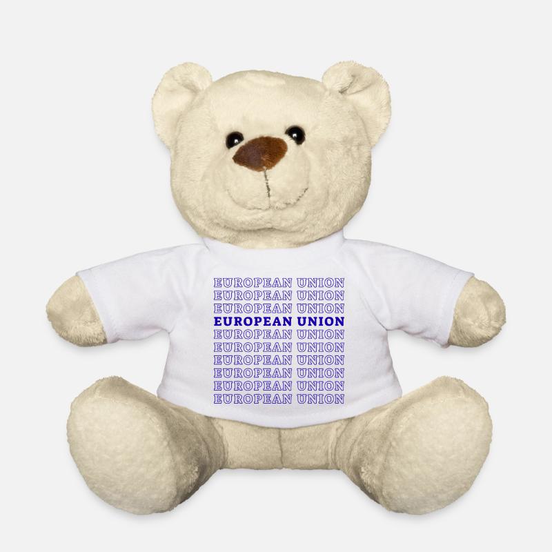 EUROPEAN UNION - Teddy Bear - white