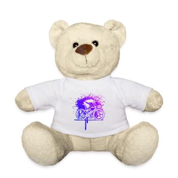 Style vélo de route pour toutes les occasions - Nounours - blanc - Devant