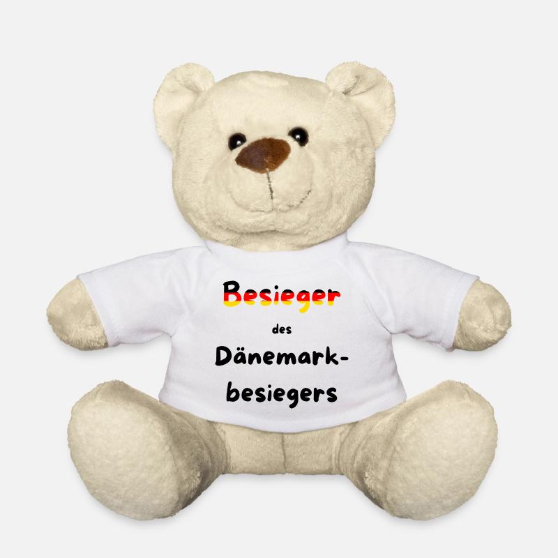 Vainqueur du Danemark Vainqueur - Handball - Nounours - blanc