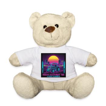 Cyber Farmer - Teddy Bear - white - Front