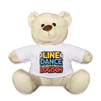 Line Dance Logical - Teddy Bear - white - Front