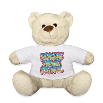 Periodontist Plaque Panic Patrol Periodontology - Teddy - Weiß - Vorne