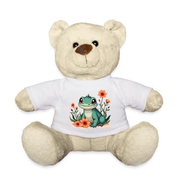 iguana - Teddy Bear - white - Front