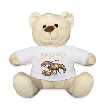 Bar Harbor, Acadia-Nationalpark – Besuchen Sie Aca - Teddy - Weiß - Vorne