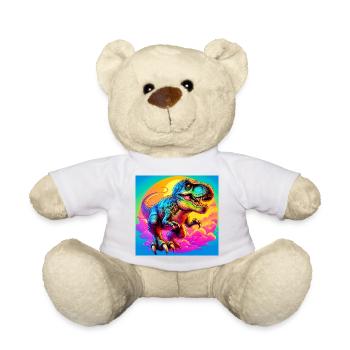 Dinosaurier - Teddy - Weiß - Vorne