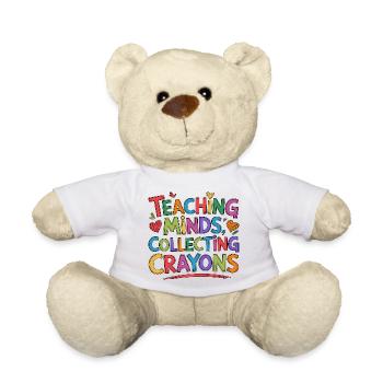 Elementary Teacher Teaching Minds Primary Teacher - Teddy Bear - white - Front