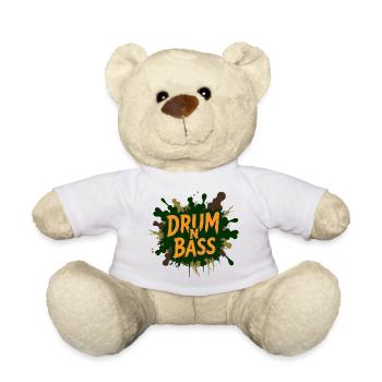 Drum N Bass Splash - Nounours - blanc - Devant