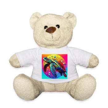 turtle - Teddy Bear - white - Front