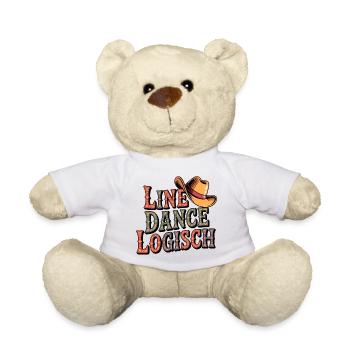 Line Dance Logisch - Teddy - Weiß - Vorne