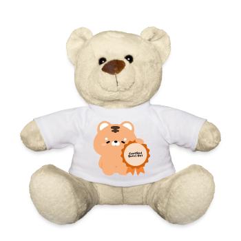Zertifizierter Burnt Tiger - Teddy - Weiß - Vorne