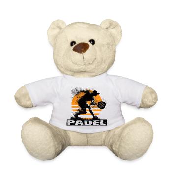 Padel - Teddy Bear - white - Front