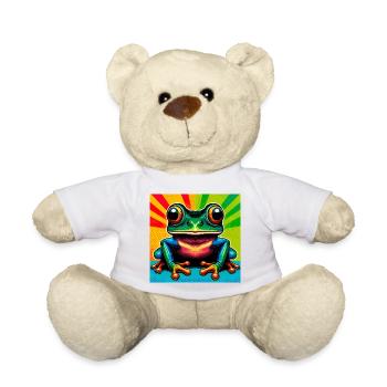 grenouille - Nounours - blanc - Devant