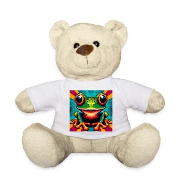grenouille - Nounours - blanc - Devant