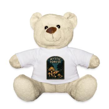 Mystic Forest Mushrooms - Teddy - Weiß - Vorne