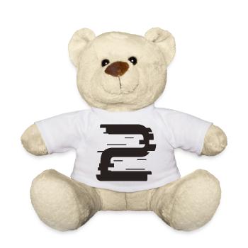 2 - Teddy Bear - white - Front