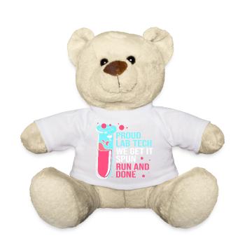 Laboratoire Biologie Chimie Microscope Laboratoire - Nounours - blanc - Devant