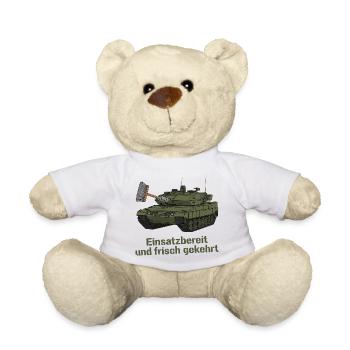 Prêt à être utilisé et fraîchement balayé - Nounours - blanc - Devant