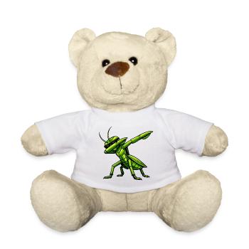 Dabbing Gottesanbeterin - Teddy - Weiß - Vorne