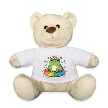 Pride Month LGBT - Gay Princess - Teddy Bear - white - Front