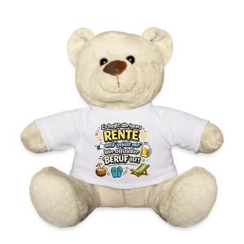 Rente statt Beruf: Urlaubsleben - Teddy - Weiß - Vorne